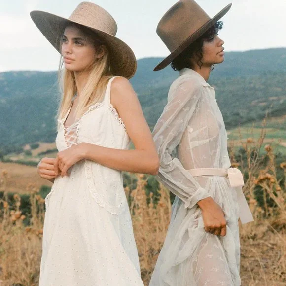 Lack of Color Palma Boater size small/medium. Lack Of Color Palma Wide Boater Straw Hat Small/Medium | eBay main image 3